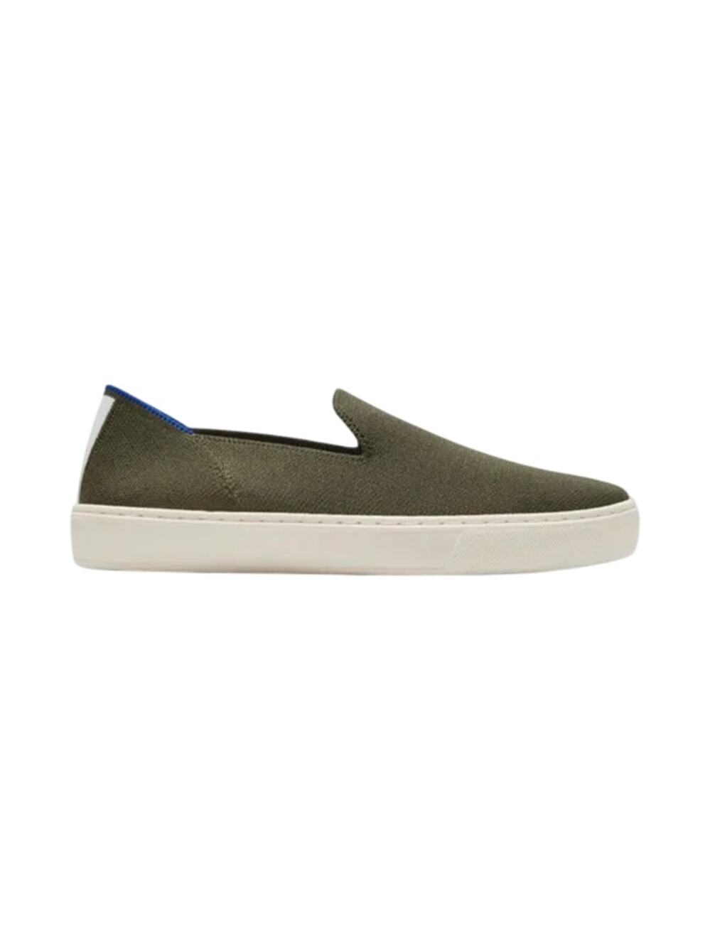 Rothy's The Original Slip On Sneakers Shoes Garden Olive Green Womens Size 8.5